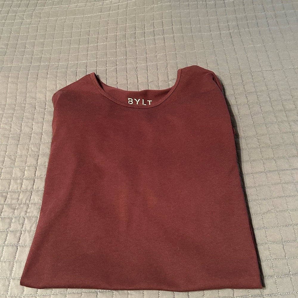 Maroon BYLT T-Shirt